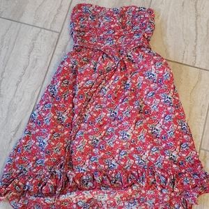 NWOT Boho Boutique Strapless Stretch Top Dress